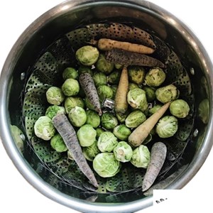 Marguerite de cuisson vapeur en inox