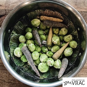 Marguerite de cuisson vapeur en inox