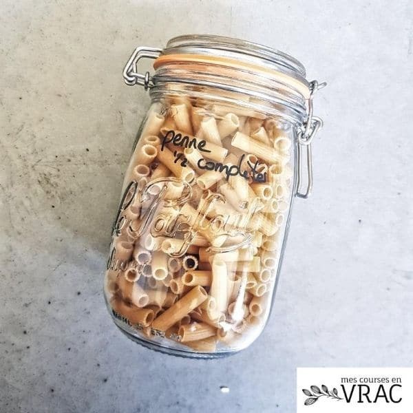 Bocaux le parfait à l'unité - taille au