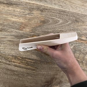 Pince à toast en hêtre