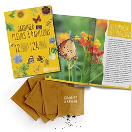 Coffret : je fais pousser mes 12 fleurs à papillons