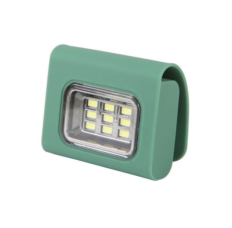 BADAWIN - Lampe clip de vélo verte badawin
