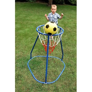 Panier de basket sur support