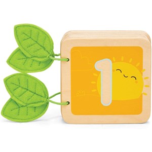 Livre en bois - je compte de 1 à 10