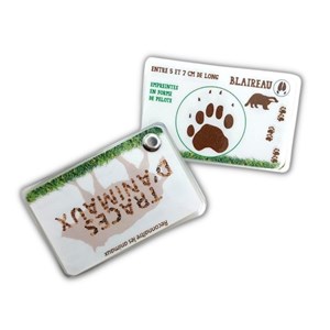 Carnet traces d'animaux
