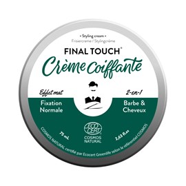 Crème coiffante naturelle pour homme