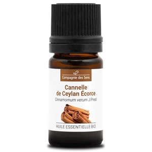 Cannelle de ceylan écorce - huile essentielle bio - 5ml garantie chromacert® - c