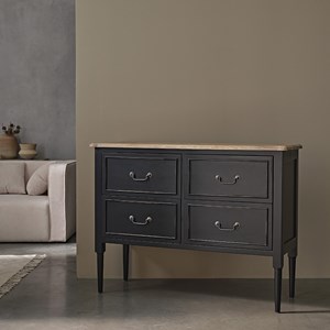 Commode en bois d'acajou