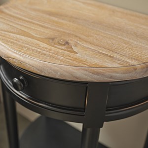 Table de chevet en bois d'acajou londres