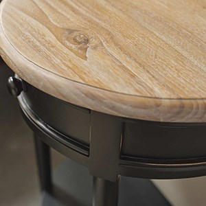 Table de chevet en bois d'acajou londres