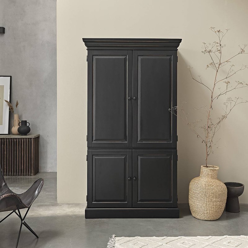 Berah Getah - Armoire en bois d'acajou 2 portes
