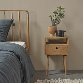 Table de chevet en mindi