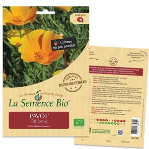 Pavot de californie bio