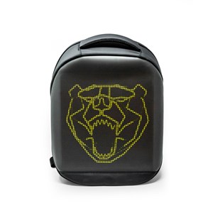 Sac à dos avec écran led pixel animé