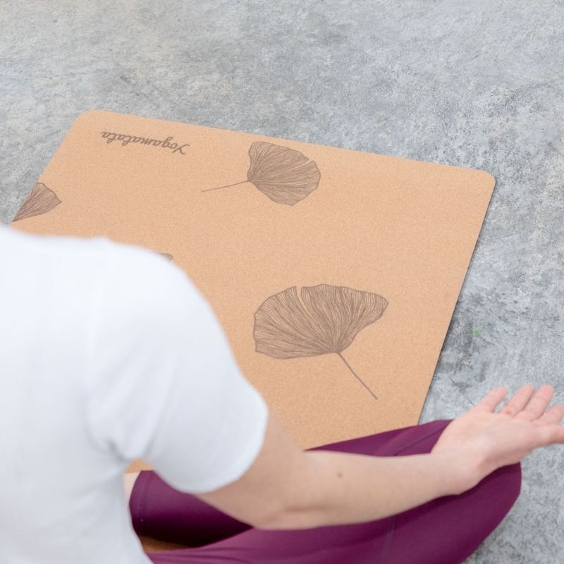 Tapis de yoga confort ginkgo