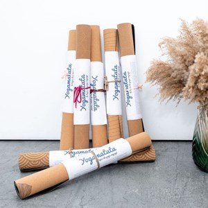 Tapis de yoga confort neutre