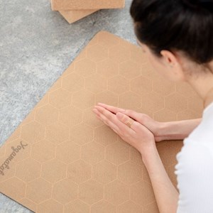 Grand tapis de yoga ruche