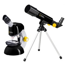 Kit télescope + microscope pour enfant