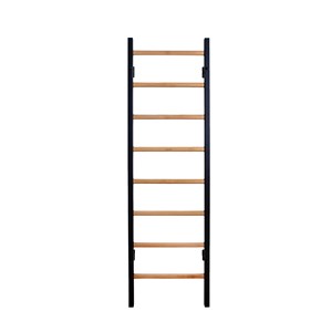 Benchk 200b espalier bois métal noir