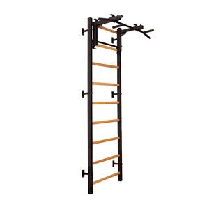 Benchk 731b espalier bois métal noir