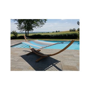 Hamac kouple turquoise anthracite