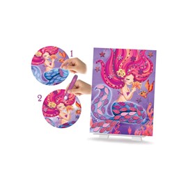 Cartes à créer sirènes scintillantes