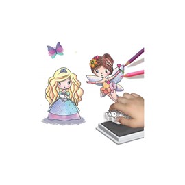 Coffret tampons princesses et fées
