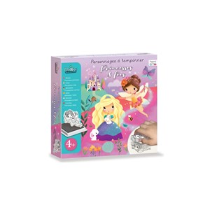 Coffret tampons princesses et fées