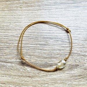 Bracelet mini candy citrine jaune