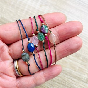 Bracelet mini candy quartz fumé