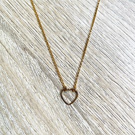 Collier mon cœur or