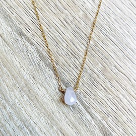 Collier trésor quartz rose