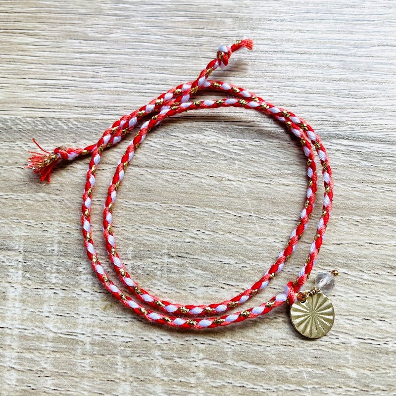Ysie - Bracelet pierre de naissance avril