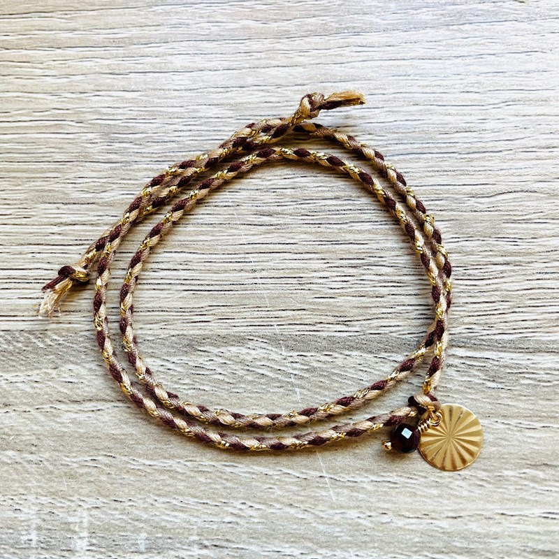 Ysie - Bracelet pierre de naissance juillet