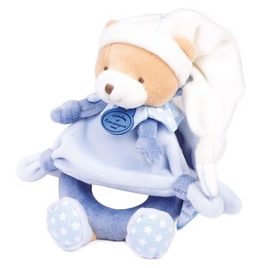 Peluche hochet ours petit chou