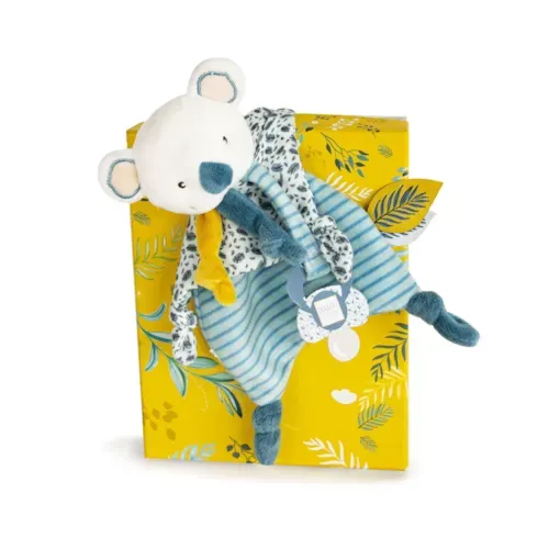 Mù - Doudou attache-sucette yoca le koala