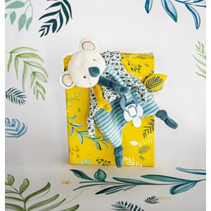 Doudou attache-sucette yoca le koala
