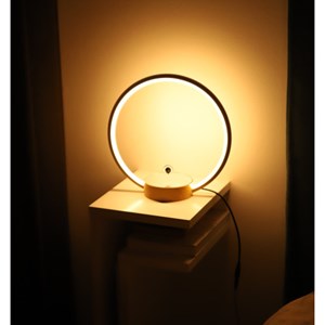 Lampe à lévitation design circlo bois