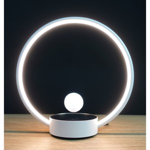 Lampe à lévitation design circlo blanc