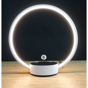 Lampe à lévitation design circlo blanc