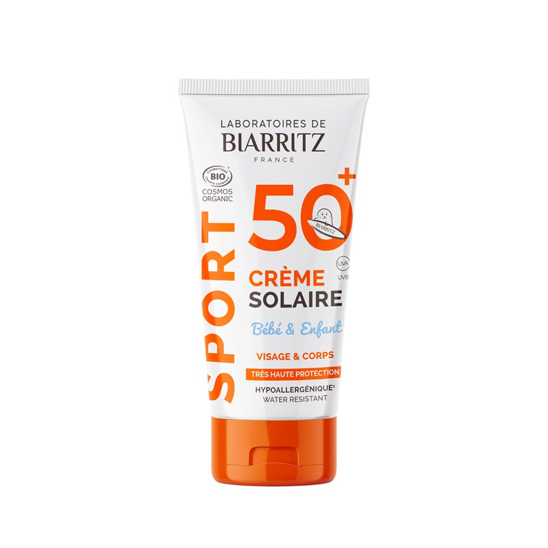 LABORATOIRES DE BIARRITZ - Crème solaire sport bébé enfant spf50+