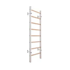 Benchk 200w espalier bois métal blanc