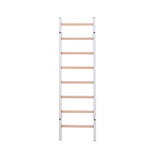 Benchk 200w espalier bois métal blanc