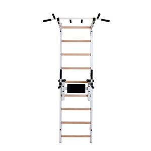 Benchk 312w espalier bois métal blanc