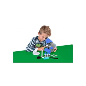 Microscope 40x-640x bleu