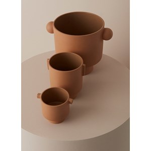 Pot en grès cérame living