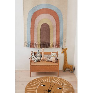Tapis en laine et en coton mini