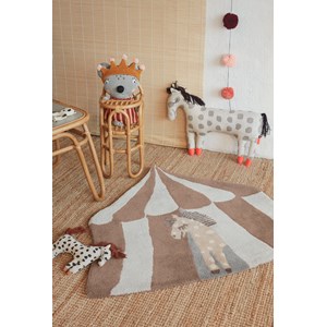 Tapis en laine et coton mini