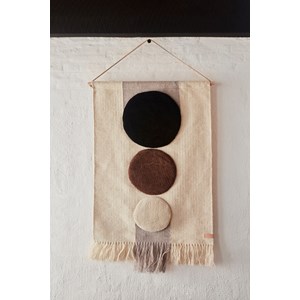 Tapis mural en laine et coton living