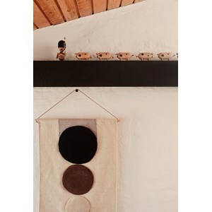 Tapis mural en laine et coton living